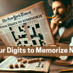 four digits to memorize nyt